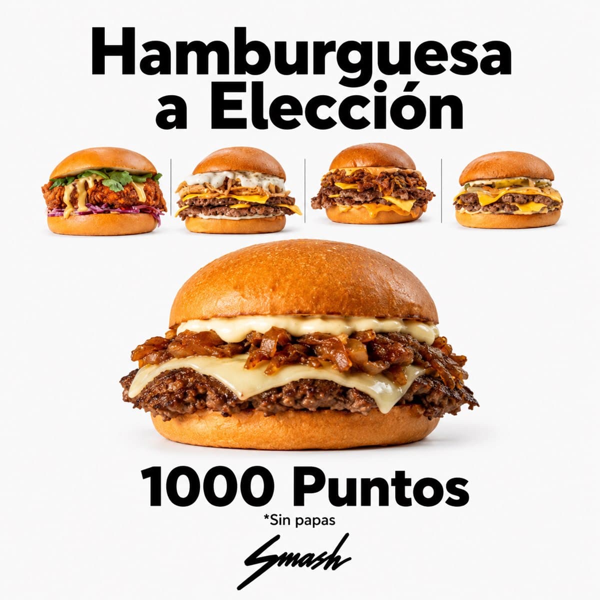 Hamburguesa a elección